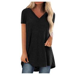 HHOP Bluse Damen sexy Oversize Tshirt Damen Hemd Frauen elegant Longbluse weiß floryday Damen Schulterfreies Oberteil Sweatshirt Vintage Blusenjacke Damen langärmliges Shirt Damen, XL von HHOP