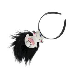 Gefülltes Stirnband für Erwachsene, Teenager, Cartoon, Damen, Haarband, Make-up, Fotografieren, Weihnachten, Party, Kopfschmuck, niedliche Stirnbänder für Frauen, zum Waschen des Gesichts, niedliche von HIOPOIUYT