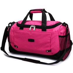 HJBFVXV Taschen für Yogamatten Limited Hot Sport Bag Training Gym Bag Men Woman Fitness Bags Durable Multifunction Handbag Outdoor Sporting Tote for Male(Pink) von HJBFVXV