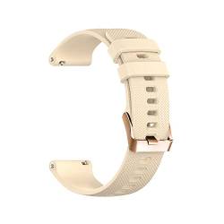HKTS 20 mm Uhrenarmband für Garmin Forerunner 245 245M 645 Vivoactive 3 venu sq Silikon-Armband für Vivomove HR 3t 3 Armband, For Approach S40, Achat von HKTS