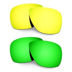 HKUCO Plus Mens Replacement Lenses For Oakley Breadbox - 2 pair von HKUCO