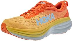 HOKA ONE ONE Herren Bondi 8 Running Shoes, PUFFIN'S Bill/Amber Yellow, 44 EU von HOKA