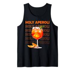 HOLY APEROLI X Feeling Spritzy Aperoly Typography. FRONTAL Tank Top von HOLY APEROLI X DELUXE SPRITZ FASHION #1