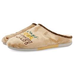 HOT POTATOES Herren golspie Hausschuh, beige, 44 EU von HOT POTATOES