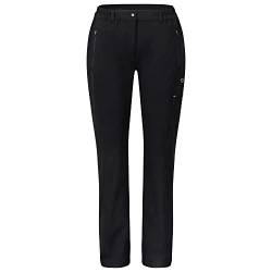 HOT sportswear Damen-Wanderhose Bergen Hot Kurzgröße, 21, Black von HOT sportswear