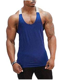 HOTCAT Tank top Herren Fitness Bodybuilding Stringer Tanktop Herren Gym Muskelshirt Trägershirt Tank Top Stringer unterhemd Herren schnelltrocknend von HOTCAT