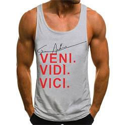 Tank Top Herren Sommer Muskelshirt Tankshirt T-Shirt Ärmellos Weste Muskelshirt Stringer Fitness von HOTCAT