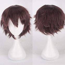 Cosplay Wig Cosplay Fashion Wig Perücke kurz Brewavy Männer Weiß Blau Lila Rosa Rot Orange Grau Silber Anime Kunsthaar Mode Perücke Andere Stil 6 (Farbe: Stil 10,Ta von HOWGARI