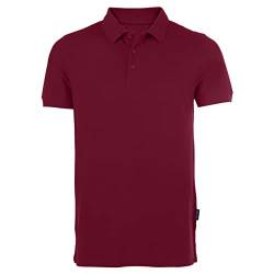 HRM Herren 301 Polohemd, bordeaux/burgundy, M von HRM