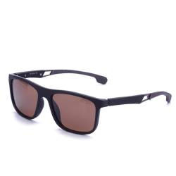 2024 Polarisierte Sonnenbrille aus Aluminium-Magnesium für Herren, Metallfederfüße, Sonnenbrille, Outdoor-Sportbrille, Tee 2,139 x 145 x 45 mm von HTXONB