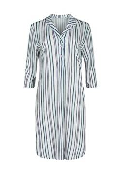 HUBER hautNAhTUR Damen Sleepshirt 3/4 Arm Night Selection Light Stripe (40) von HUBER