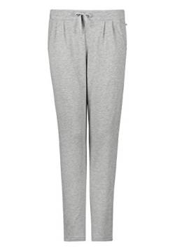 Huber Damen Schlafanzughose 24 Hours Women Lounge Hose Jogginghose, Grau (Light Grey 016611), 40 von HUBER