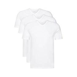 BOSS Hugo 3er Pack V Neck V Ausschnitt XL 3 x Weiss T Shirts Farbe 100 Vorteilspack von HUGO BOSS