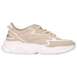 HUGO Damen Leon_runn_fkcdw Sneaker, Medium Beige, 38 EU von HUGO