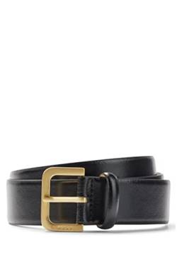 HUGO Damen Zana Belt 3,5 cm-zl Gürtel, Schwarz002, 95 von HUGO