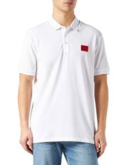 HUGO Herren Dereso222 Polohemd, White100, S EU von HUGO