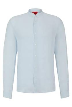 HUGO Herren Elvory Shirt, Light/Pastel Blue455, L von HUGO