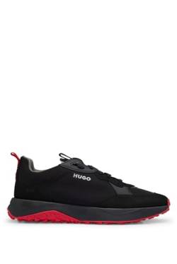 HUGO Men Kane_Runn_mfny_N Sneaker Black 42 EU von HUGO