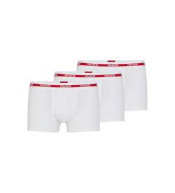 HUGO für Herren. 50492375 Pack 3 weiße Triplet Planet Boxershorts (L), Heimtextilien, Baumwolle von HUGO