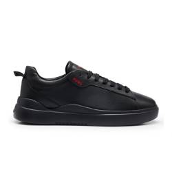 HUGO für Herren. 50499261 Blake Leder Sneakers schwarz (42), Wohnung, Schnürsenkel, Lässig von HUGO