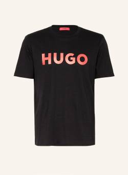 Hugo T-Shirt Dulivio schwarz von HUGO