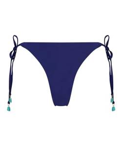 Hunkemöller Bikini Slip Cheeky Tanga Doha - Navy - S von HUNKEMÖLLER