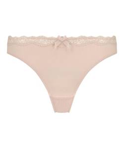 Hunkemöller String Lola - Pearl Blush - XS von HUNKEMÖLLER