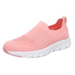 HUOQI Laufen Outdoor Mesh Sport Paare Schuhe Atmungsaktive Schuhe Damenschuhe 36 (Red, 41) von HUOQI