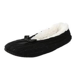 Hausschuhe Damen Winter - Winter Warm Antirutsch Hausschuhe Filzpantoffeln Besucherhausschuhe Retro-Mode Filz Hausschlappen Trendiger Slipper Innenbereich Cozy Slippers Frottierslipper Hausschuhe von HUyydza