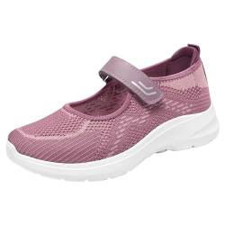 Herren Damen Sportschuhe - Mesh Sneaker Damen Luftpolster Turnschuhe Strass Glitzer Dicke Sohle Frauen Schuhe Arthritis Orthopädische Schuhe Geschwollene Füße von HUyydza