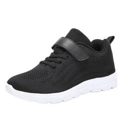 Sportschuhe Kinder - Modische Atmungsaktiv Laufschuhe Jungen Mädchen Schuhe leicht Mesh Hallenschuhe Tennisschuhe FüR Unisex-Kinder Kinder Flach Dicker Boden rutschfest Outdoor Fitness Sneaker von HUyydza