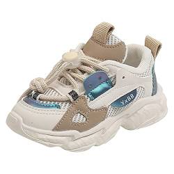 Unisex Kinder Schuhe - Mesh Atmungsaktiv Hallenschuhe Leuchtschuhe Turnschuhe Glitzer Sportschuhe Trainingsschuhe rutschfeste Trekking Basketballschuhe Walkingschuhe for Frühling Sommer und Herbst von HUyydza