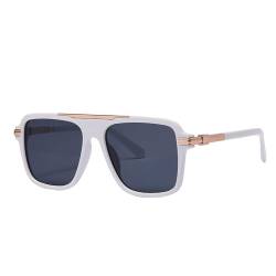 HVTVTLA Trendy Fashion Sonnenbrillen für den Außenbereich, Luxus-Sonnenbrille mit Leopardenmuster, quadratisch, großer Rahmen, C3, Einheitsgröße von HVTVTLA