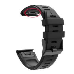 Offizielles Silikon-Uhrenarmband für Garmin Fenix 7 7X 6 6X Pro 5X 5 Plus 3HR Watch Easyfit 26 mm 22 mm, 22 mm, Achat von HWGO