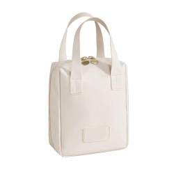 Damen-Kosmetiktasche, tragbare Aufbewahrungstasche, Kulturbeutel mit extra großer Kapazität, tragbare Reise-Kosmetiktasche(White) von HYZBZJ