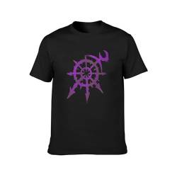 Mark of Chaos Slaanesh T-Shirt Graphic Tee Printed Top Mens Black Shirt M von Haben