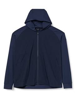 HACKETT LONDON Herren Hs Travel HDY Fz Hooded Sweatshirt, Navy, L von Hackett London