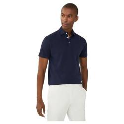 Hackett London Herren Mercerised Polo, Blue (Navy), XL von Hackett London