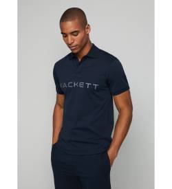 Hackett London für Herren. HM563104 Poloshirt Essential navy (XL), Lässig, Baumwolle, Kurzarm, Marine von Hackett London