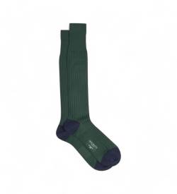 Hackett London für Herren. HMU30046 Lange Socken grün (M-L), Heimtextilien, Baumwolle von Hackett London