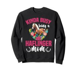 Haflinger Mom Mothers Day Horse Riding Equestrian Sweatshirt von Haflinger Graphic for Horse Riding Women