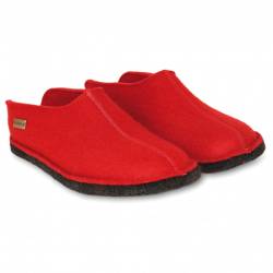 Haflinger - Smily - Hüttenschuhe Gr 39 rot von Haflinger