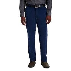 Haggar HC00229 Men's Stretch Corduroy Pant, Cadet Blue - 32-32 von Haggar