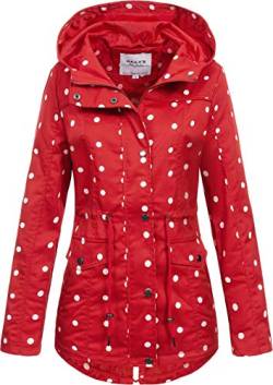 Hailys Damen Übergangsjacke Kurzmantel Emma XX-1806038 red L von Hailys