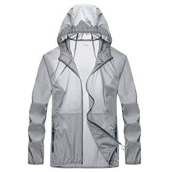 Sonnenschutzjacke für Herren und Damen, atmungsaktiv, für Angeln, Jagd, Kleidung, schnell trocknend, UV-Schutz, Windbreaker von Haitpant