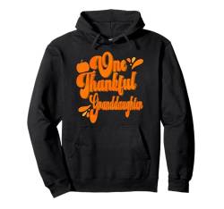 Eine dankbare Enkelin passt zum Erntedankfest der Familie Pullover Hoodie von HalloooweeenTeez