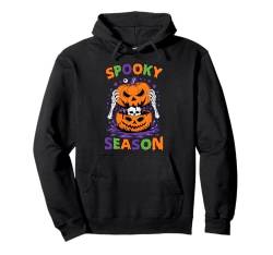 Gruselige Jahreszeit Retro Halloween Groovy Kostüm Herren Damen Pullover Hoodie von Halloween Adult Costume