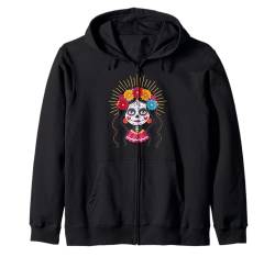 La Catrina Damen Blumen Dia de Los Muertos Tag der Toten Kapuzenjacke von Halloween Cinco de Mayo Boys Girls Men Women Tees