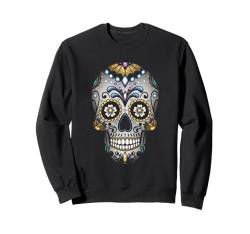 Sugar Skull Calavera Dia de Los Muertos Tag der Toten Sweatshirt von Halloween Cinco de Mayo Boys Girls Men Women Tees