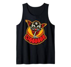 Clown Halloween Kostüm Shhh Lustig Papa Mama Kind Jungen Mädchen Tank Top von Halloween Costume Men Women Kids Toddler Boy Girl